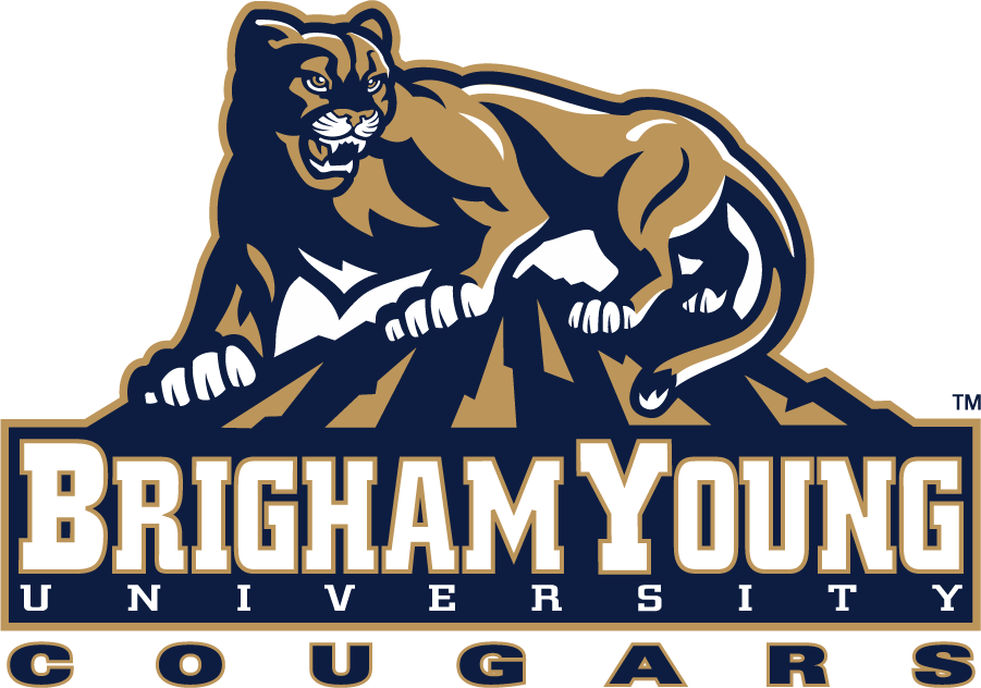 Brigham Young Cougars 1999-2010 Primary Logo t shirts iron on transfers